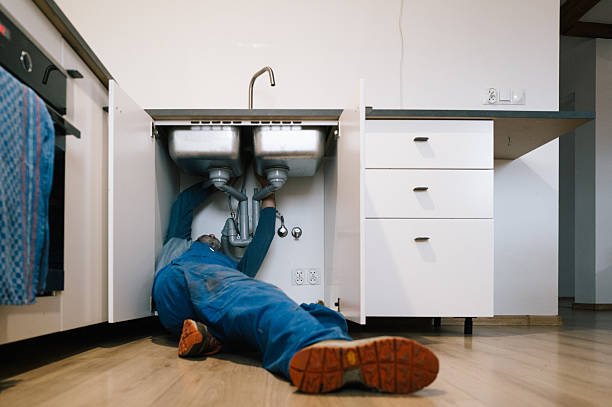 Professional Plumbing technician working in Newtown, IN